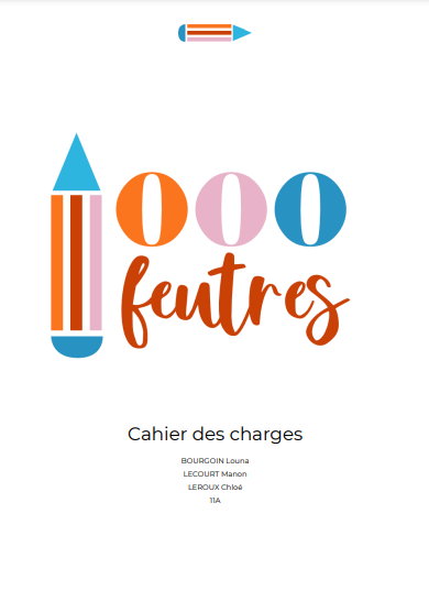 Lien pour visualiser le cahier des charges